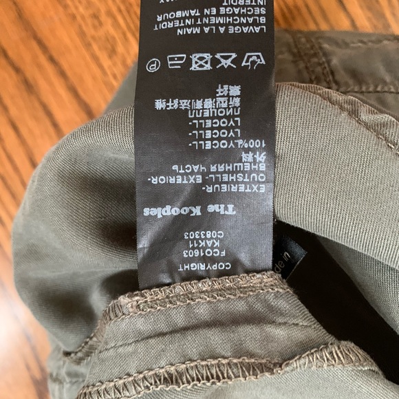 The Kooples cold shoulder chambray Romper - Picture 4 of 7